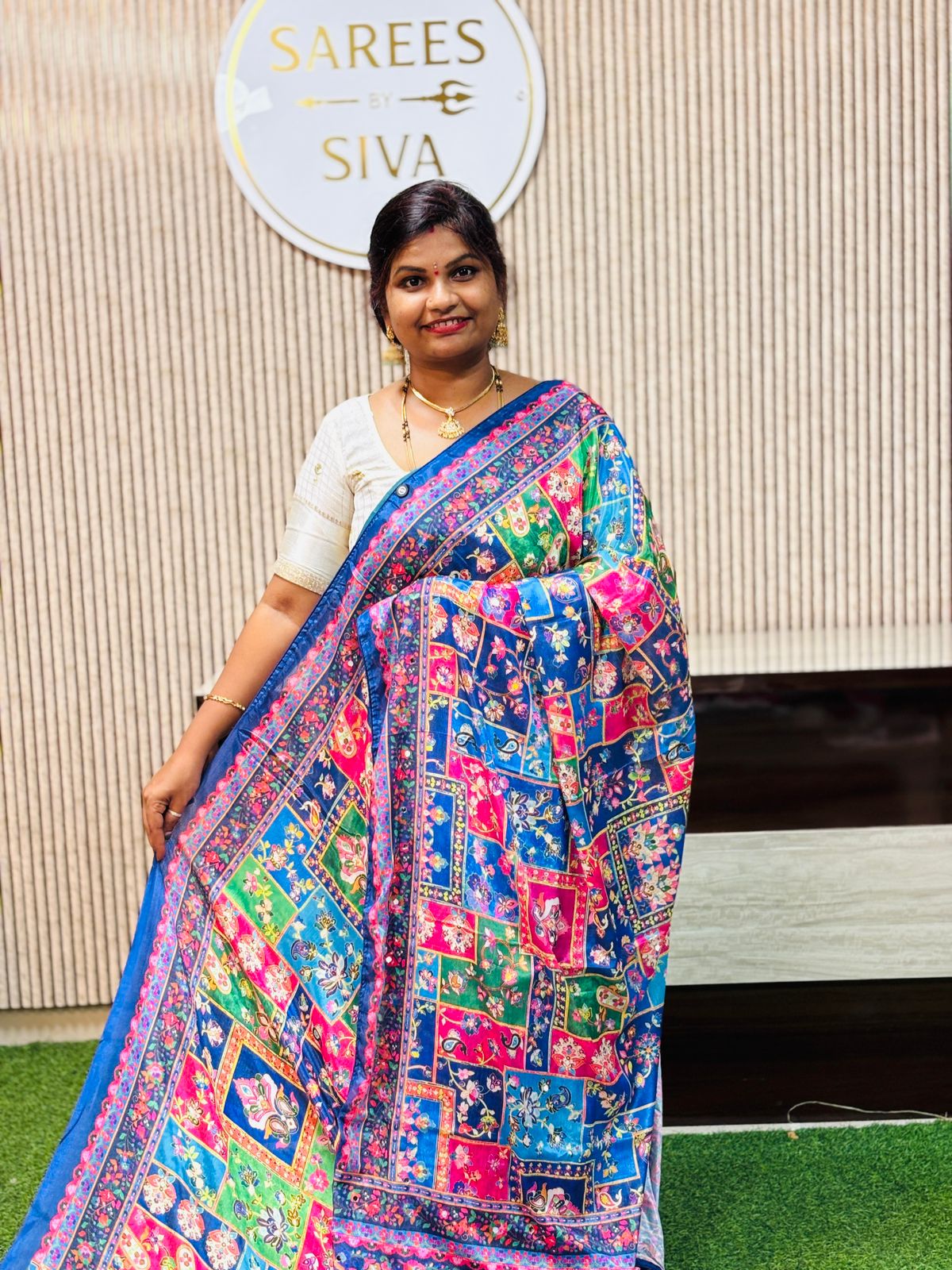 Laya Azrak Crepe Saree