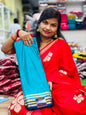 Semi Mysore crepe sarees