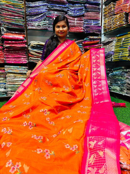 Crepe Banarasi Silk