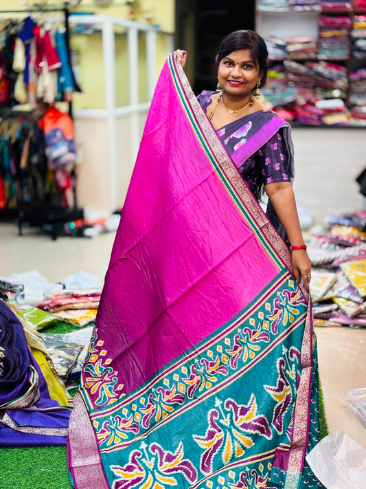 2d Brasso Pochampally Saree