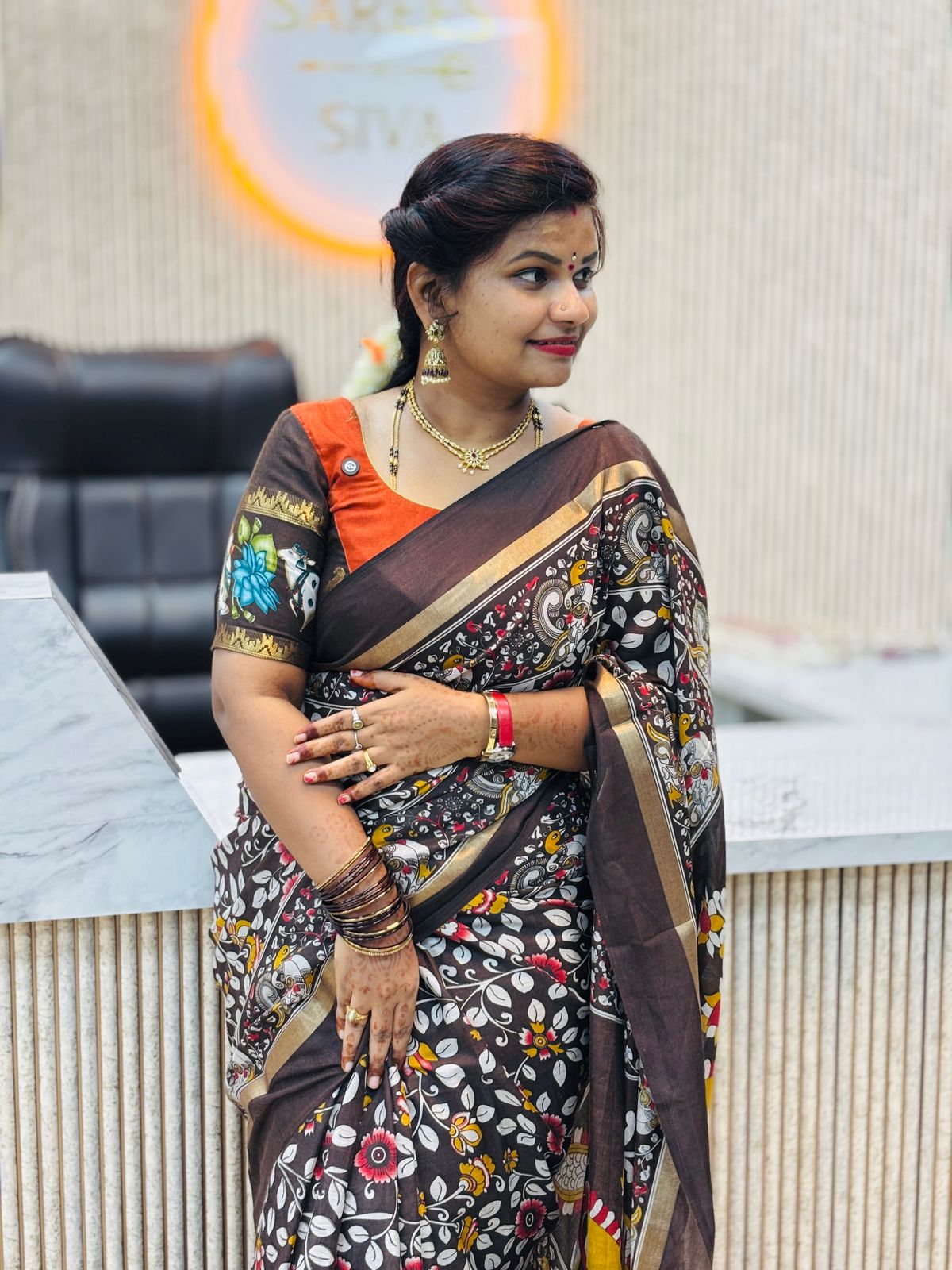 Crepe Kalamkari