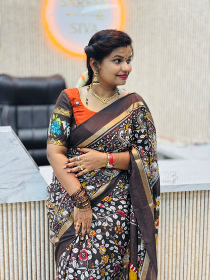 Crepe Kalamkari