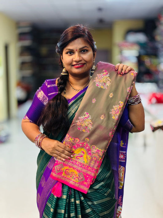 Pashmina Pattu sarees