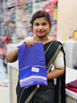 Premium viscous Georgette checks sarees
