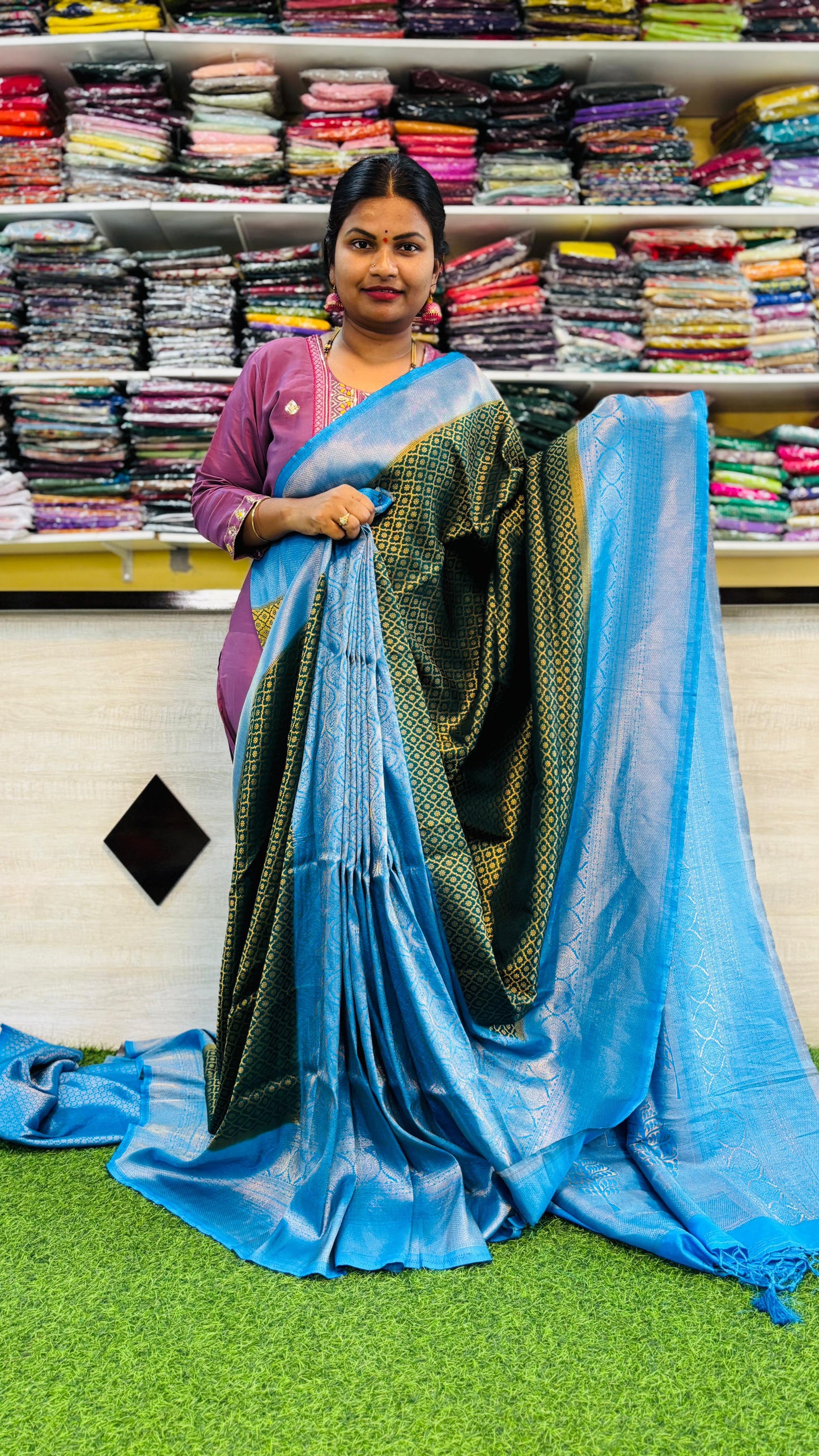 Partly Kubera Pattu sarees
