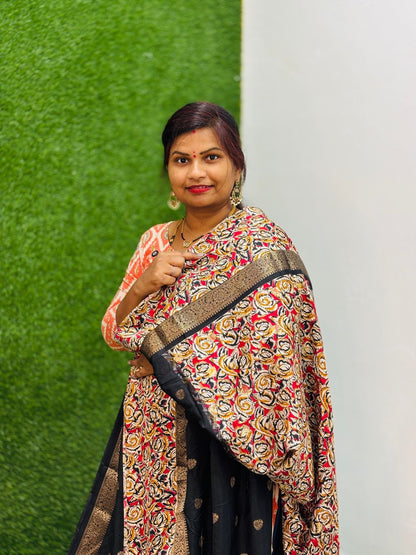 Banarasi Mangalagiri Saree