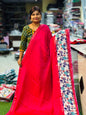 Pink Mashmellow Mangalagiri Sarees