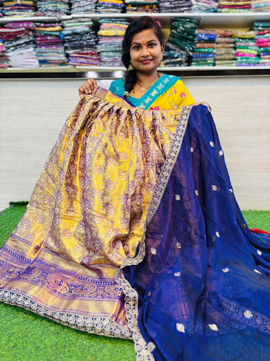 Banarasi Pattu Lehangas