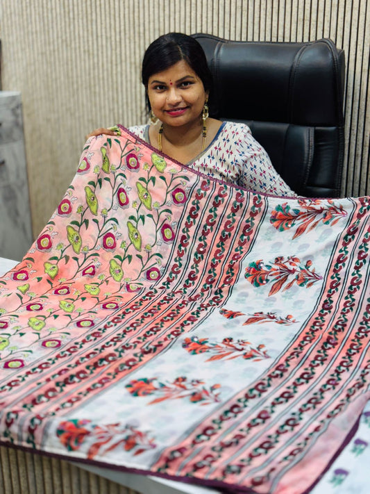 Trisha Butter Silk Saree *10 days to dispatch*