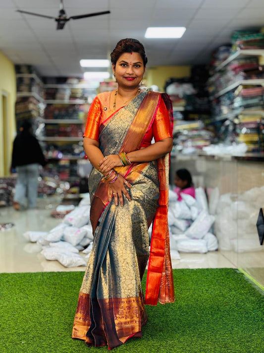 Semi Kanchi Pattu Sarees