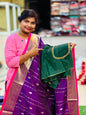 Semi Kanchi Pattu
 Get a free blouse as gift