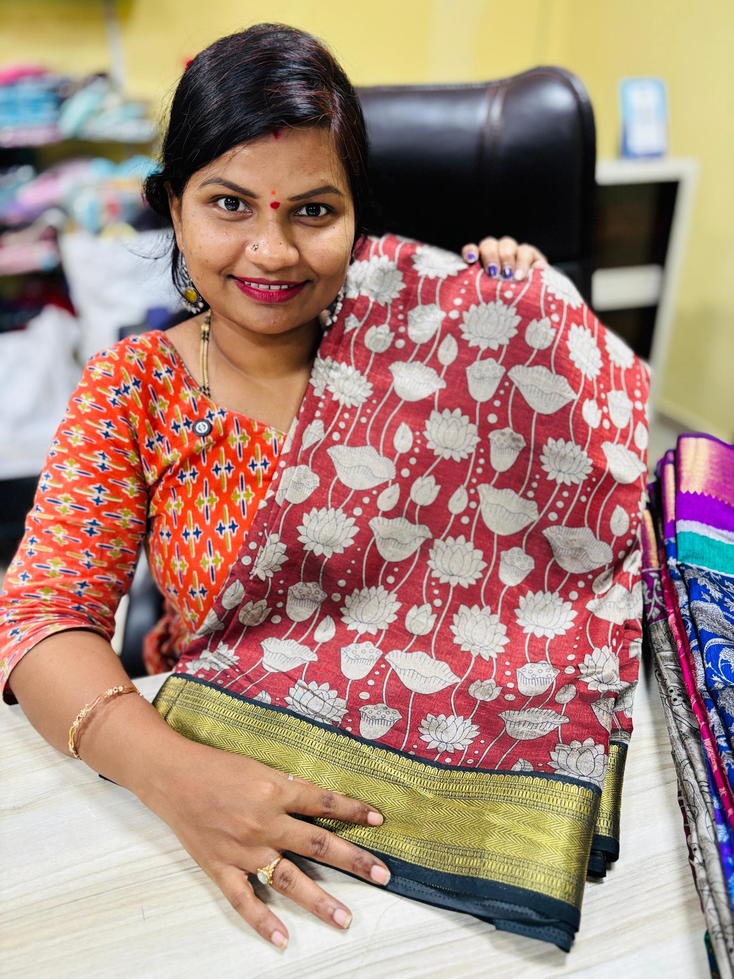 Pochampally Small Border