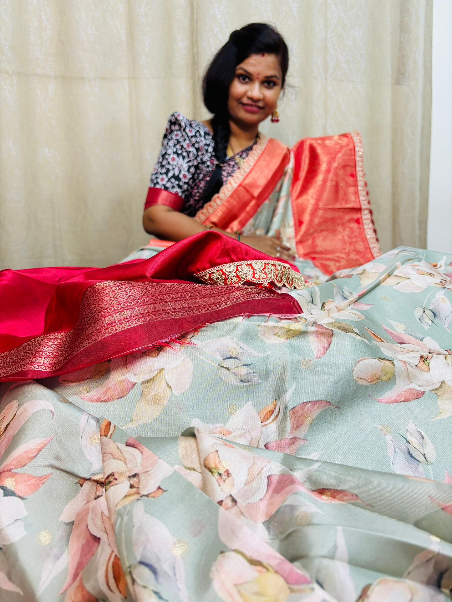 Banarasi Mysore Crepe Silk