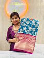 Premium Floral Kanchi Silk Saree