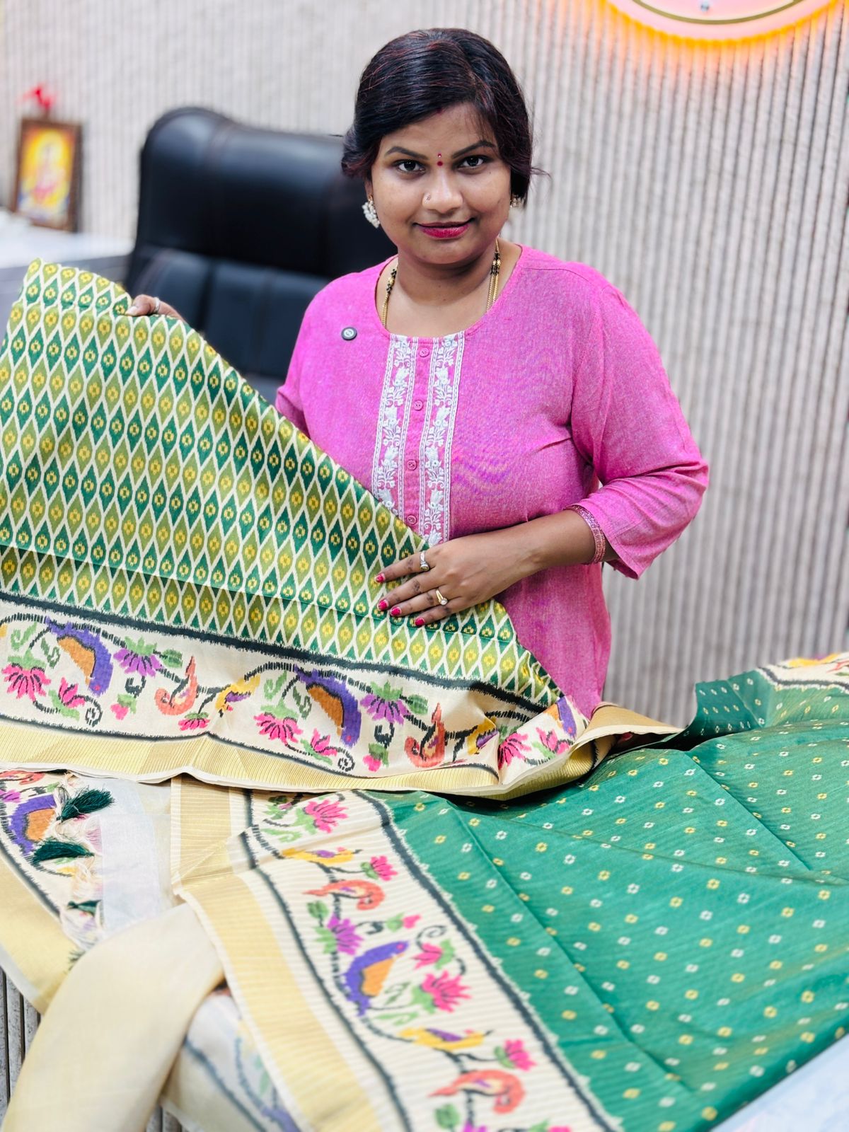 Pochampally Tissue Sarees