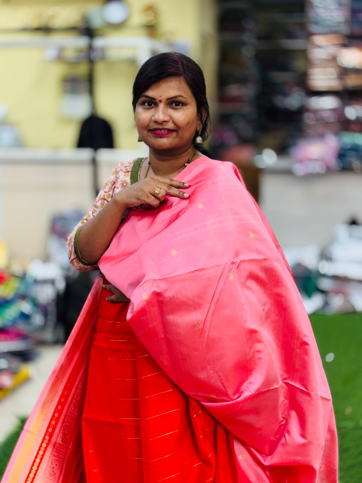 Semi Kanchi Gadwal Sarees