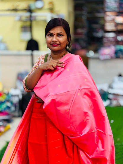 Semi Kanchi Gadwal Sarees