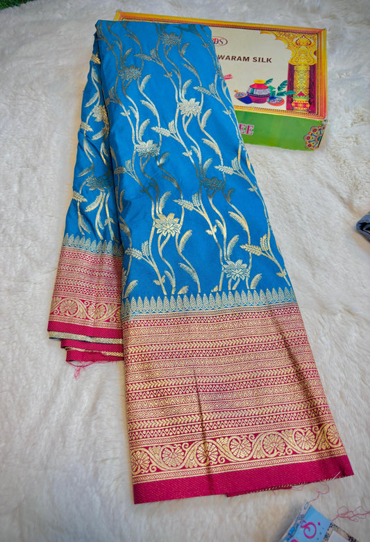 Raw Mango Pattu saree