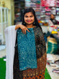Azrak Chiffon Saree