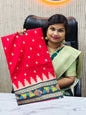 Semi Gadwal with Thanjore Stickering