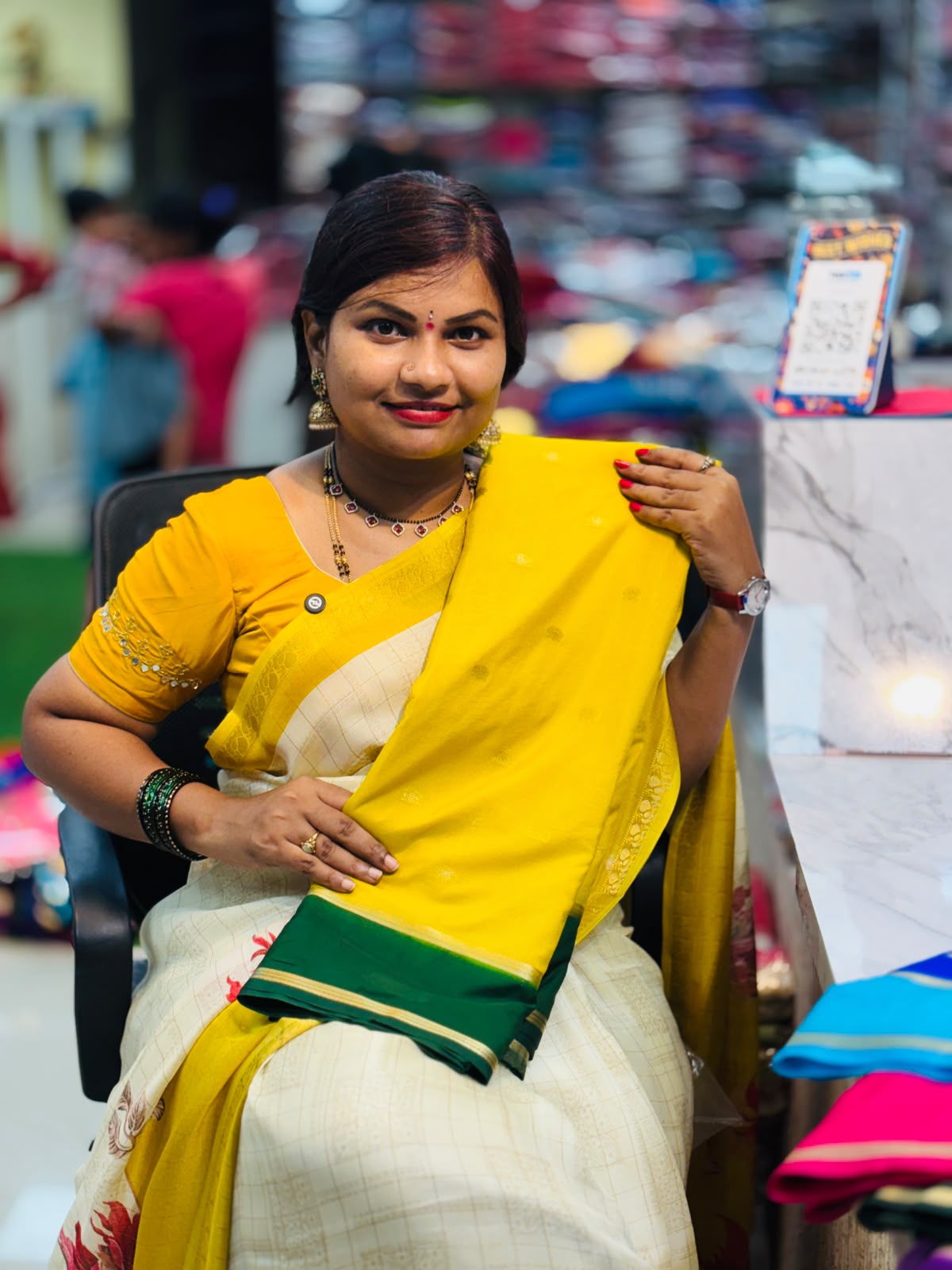 Semi Mysore crepe silk