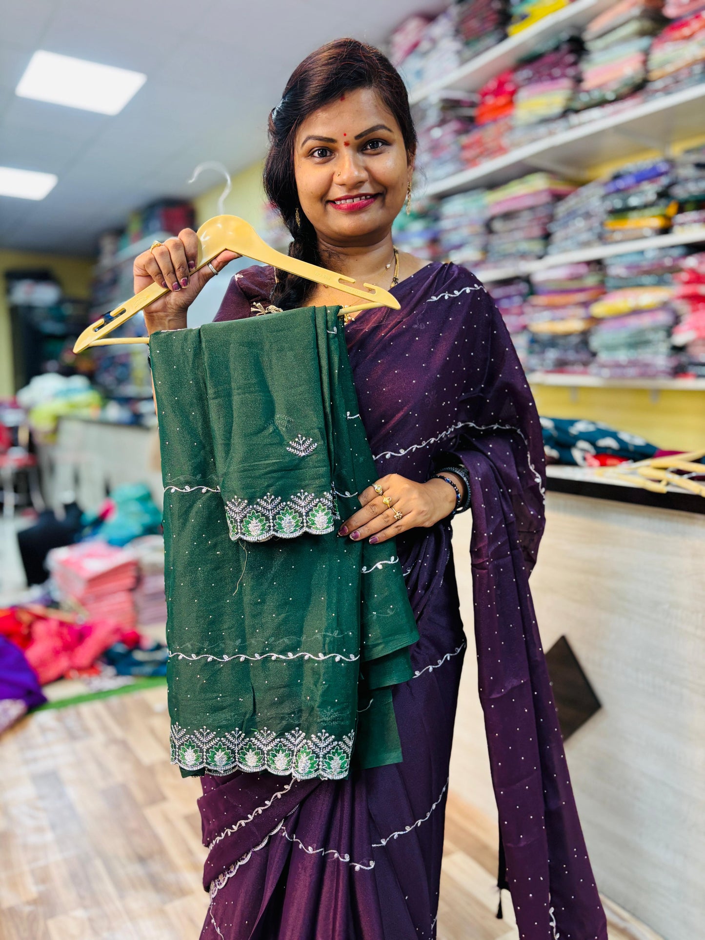 Designer Collection for Deepavali 
Space Cutwork