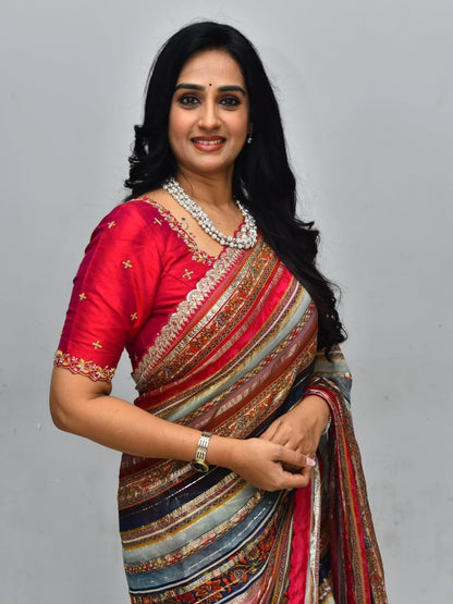 Premium Chinnon Laya Saree