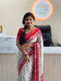 Kalamkari Mashmellow Saree