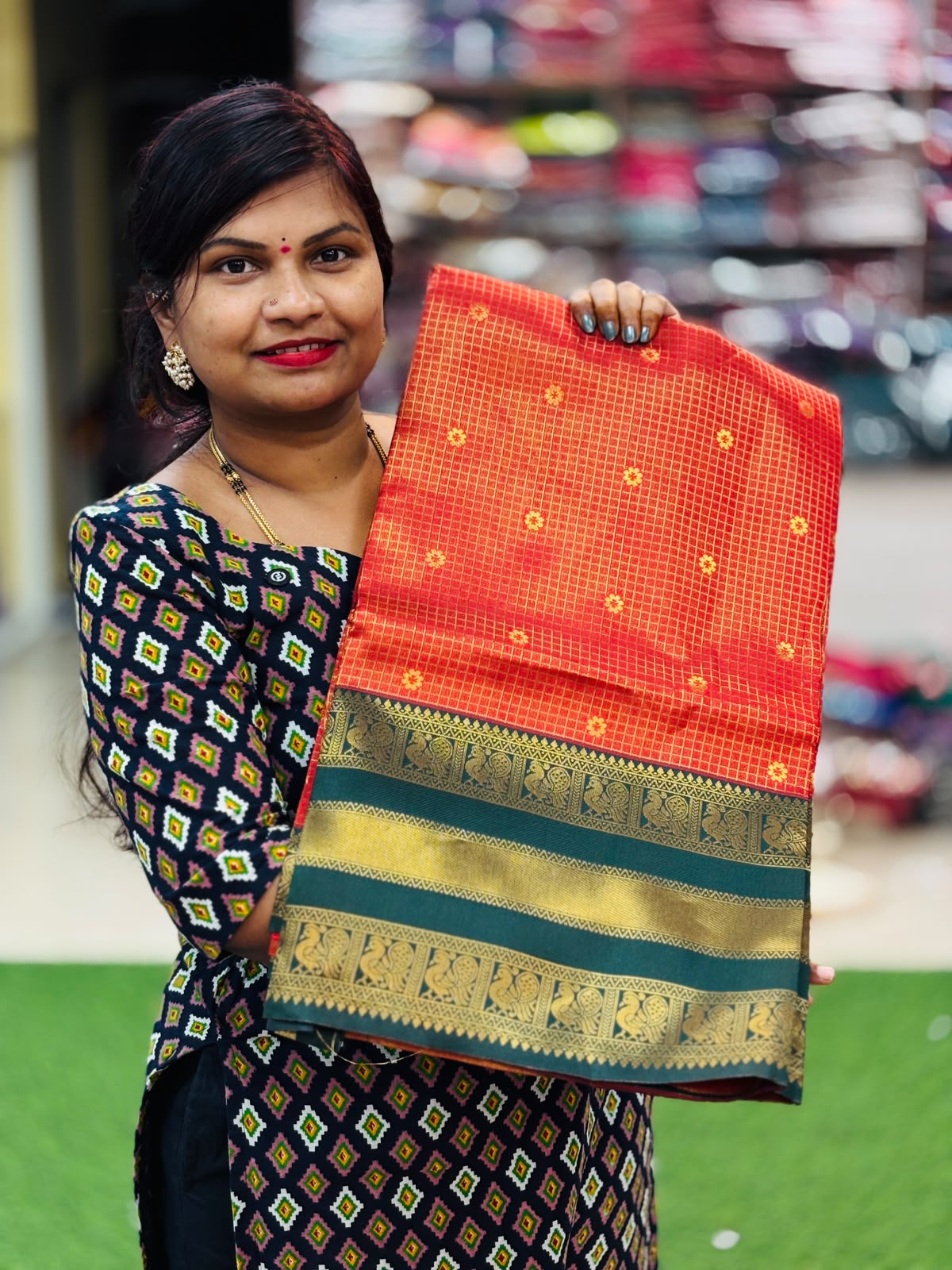 Semi Kanchi Pattu Sarees