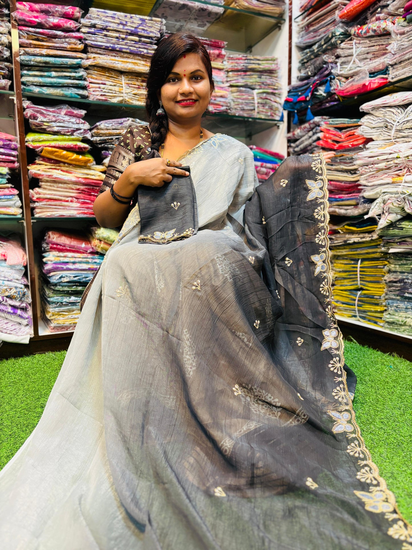 Butterfly 2D space silk