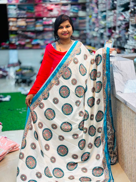 Laya Azrak Bandhini Sarees