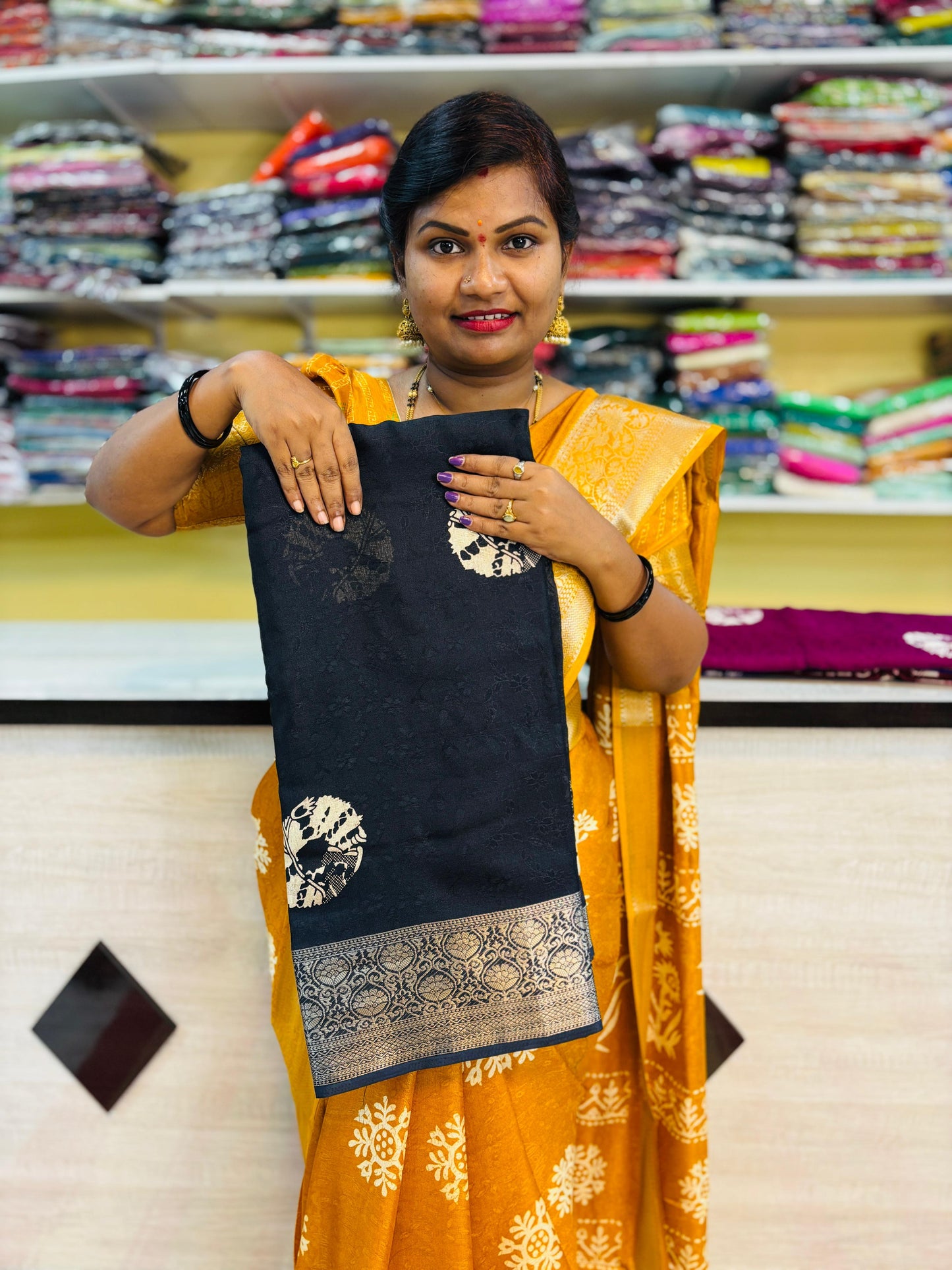 Mashmellow georgette 
Jacquard weavings