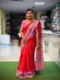 Red Kanchi Silk Saree