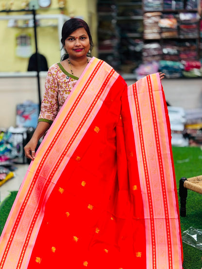 Semi Kanchi Gadwal Sarees